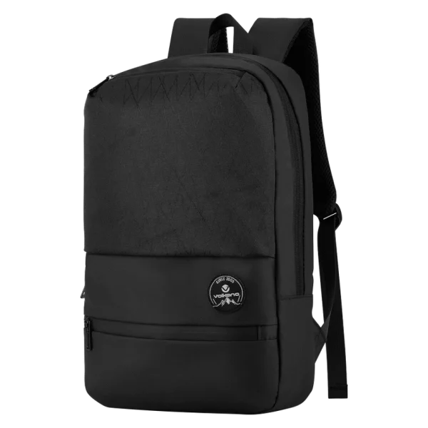 Volkano Lisbon Series 15.6" Laptop Backpack - Black - Image 2