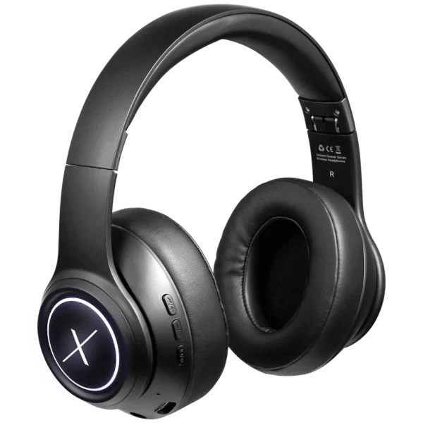 VolkanoX Quasar Series Bluetooth Headphones - Black