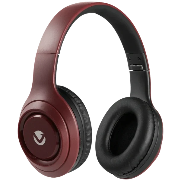 Volkano Firefly Series Bluetooth Headphones - Maroon