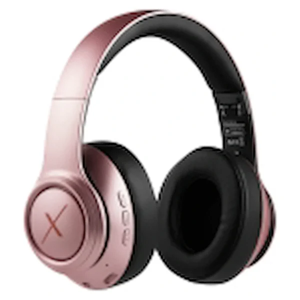 VolkanoX Quasar Series Bluetooth Headphones - Rose Gold