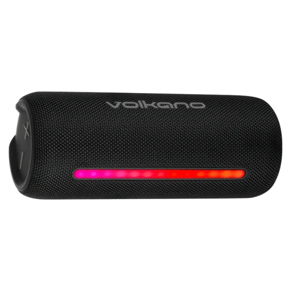 Volkano Rave Series Portable Bluetooth Speaker  - Black with grey buttons - Image 2