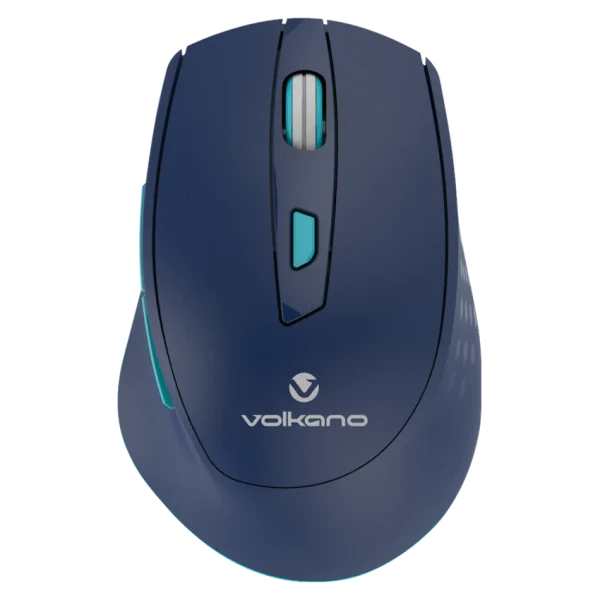 Volkano Chrome Series Wireless Mouse - Blue