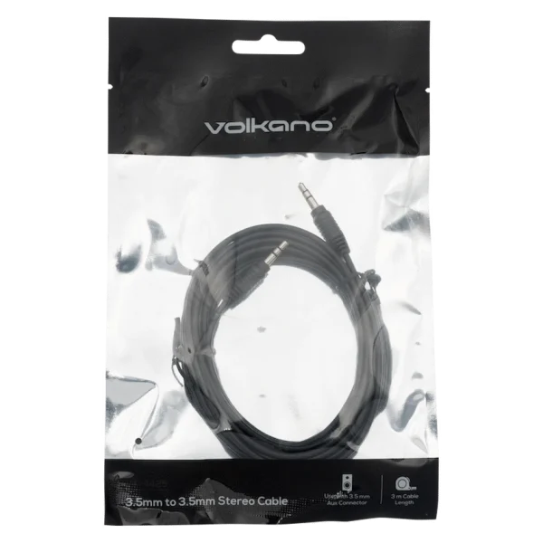 Volkano 3.5mm to 3.5mm Stereo Cable 3m - Image 2