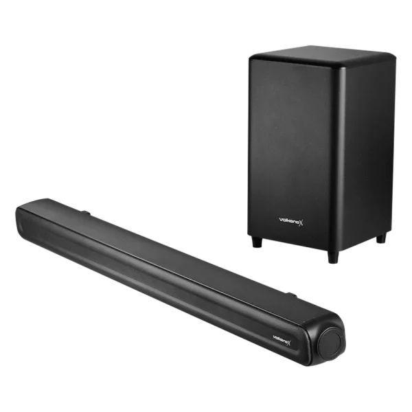 VolkanoX Supersonic Series 2.1 200w Soundbar System with Wireless Subwoofer - Black - Image 2
