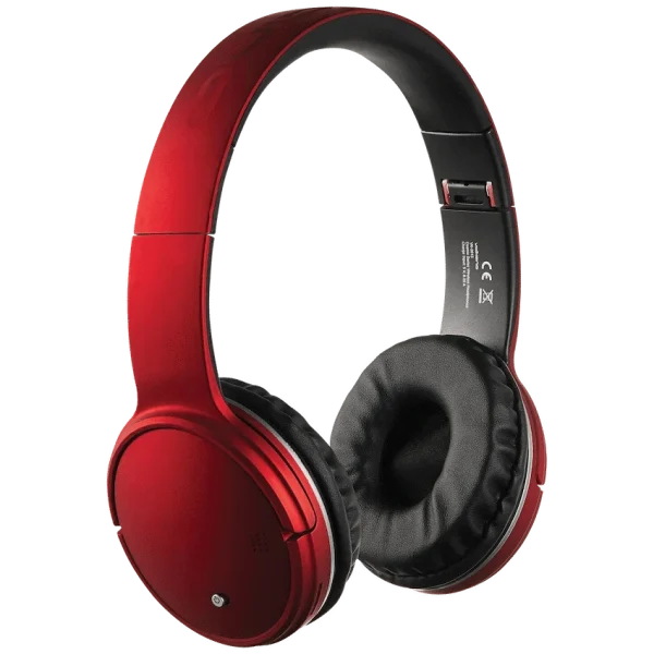 Volkano Cosmic Series Bluetooth Headphones - Red