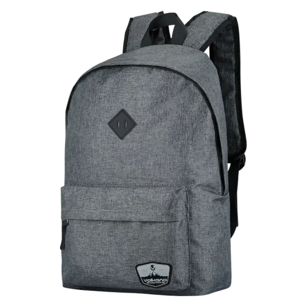 Volkano Distinct 15.6 Laptop Backpack - Grey Melange - Image 2