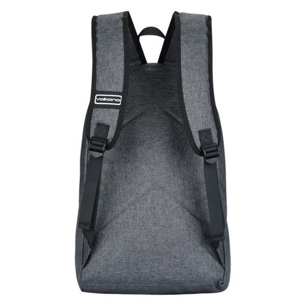 Volkano Distinct 15.6 Laptop Backpack - Grey Melange - Image 3