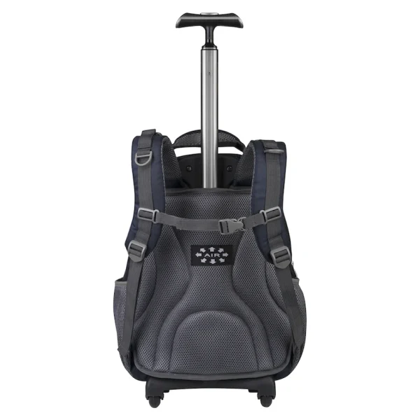 Volkano Orthopaedic Trolley Backpack 35l - Navy/Grey - Image 3