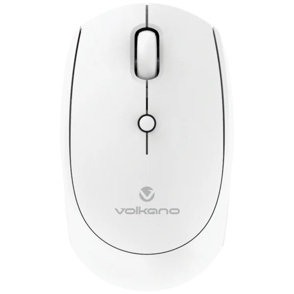 Volkano Talc Wireless Mouse - White