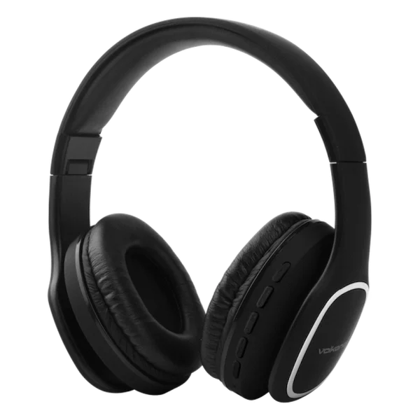 Volkano Phonic Series Bluetooth Full Size Headphones - Black - Image 6