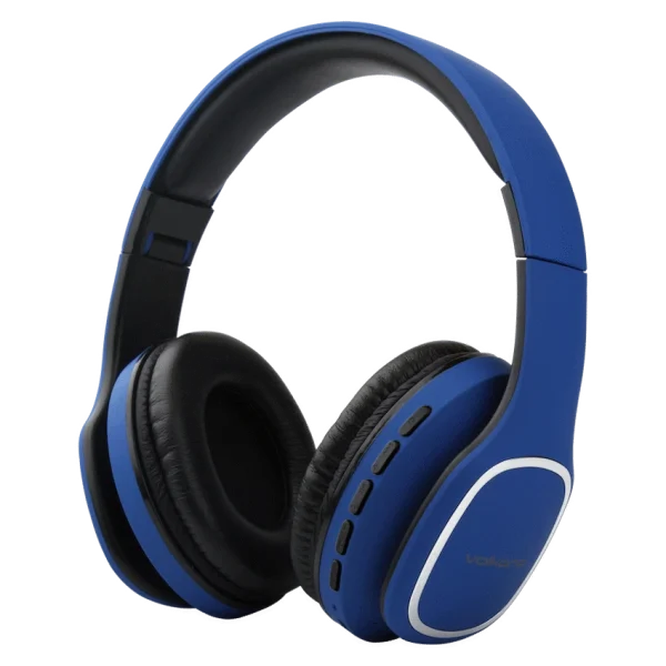 Volkano Phonic Series Bluetooth Full Size Headphones - Blue - Image 3