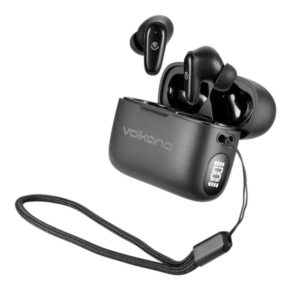 Volkano Revive Series TWS Earphones - Black - Image 3