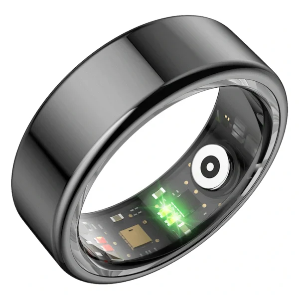 Volkano Ring Series Smart Ring - Black 19.8mm - Image 2