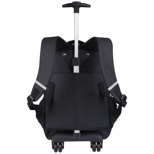Volkano Winner Black Hearts Trolley Backpack - Black