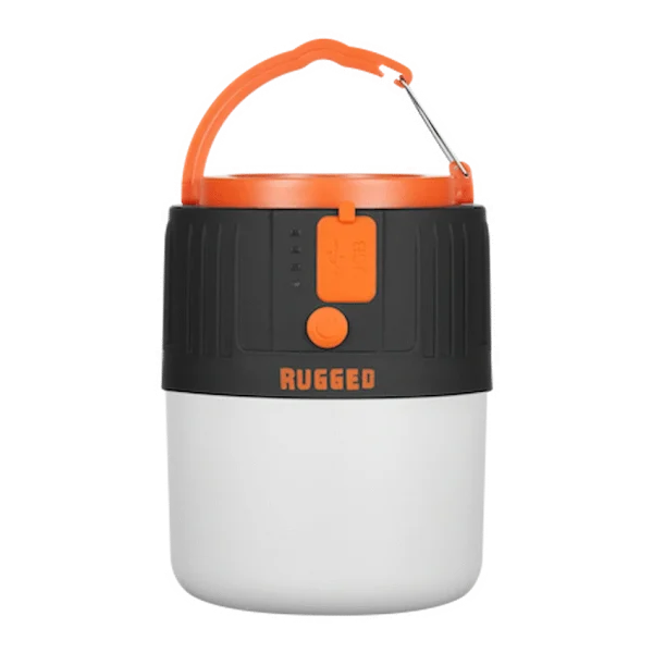 Rugged by Volkano 500lm Rechargeable Solar LED Lantern with Power Bank - Image 2