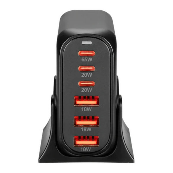 Volkano Summit Series 120w GaN 6-Port Wall Charger - Image 3