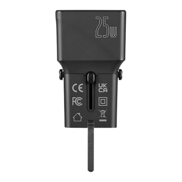 Volkano Globetrotter Series 25w Dual USB + Type-C Mini Travel Adaptor - Image 2