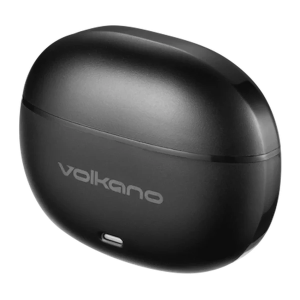 Volkano Pulse Series True Wireless Earphones with Charging Case - Black - Image 2