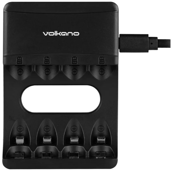 Volkano Extra Series 4-Battery Recharger AA/AAA