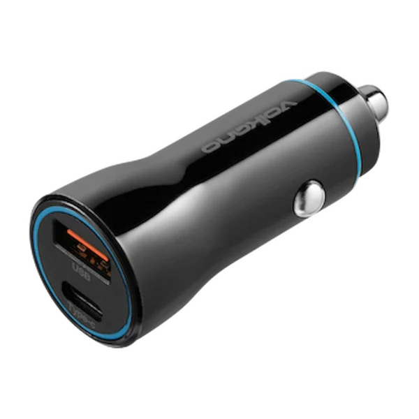Volkano Cruise Series Car Charger with P.D. and USB Q.C. - Image 2