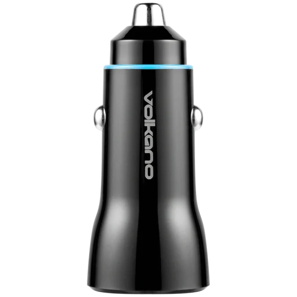 Volkano Cruise Series Car Charger with P.D. and USB Q.C.