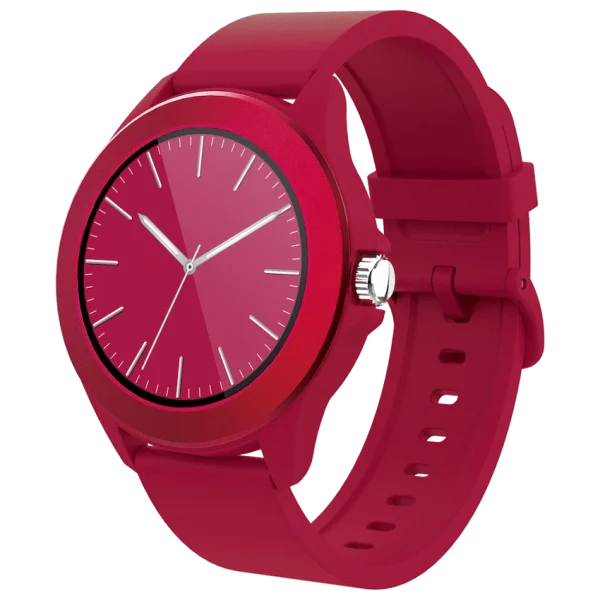 Volkano Splash Series Round Smartwatch - Red