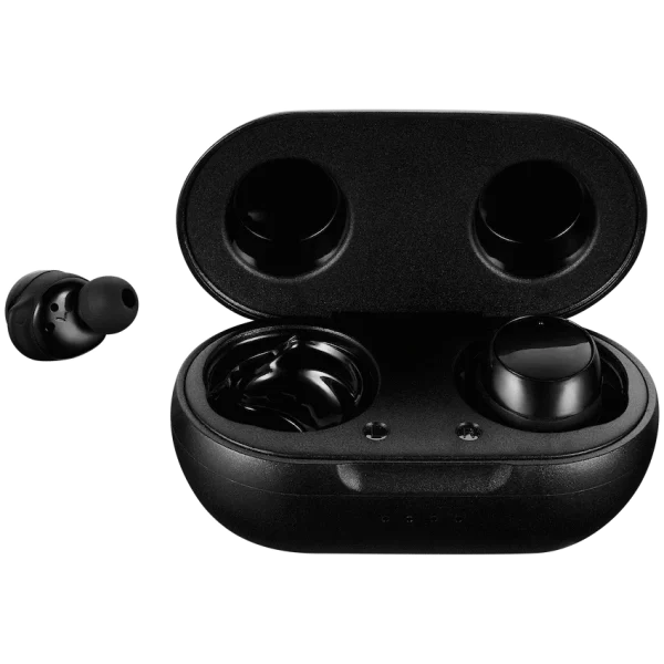 Volkano Pisces Series TWS Earphones + Charging Case - Black