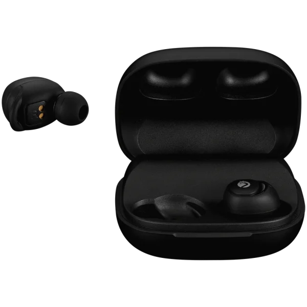 VolkanoX Astral Series True Wireless Earphones with Power Bank Charging Case - Black