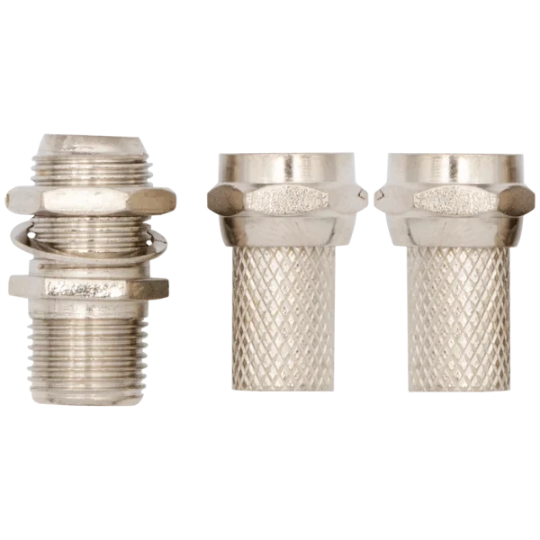 Volkano 2x F Connector & Barrel Joiner