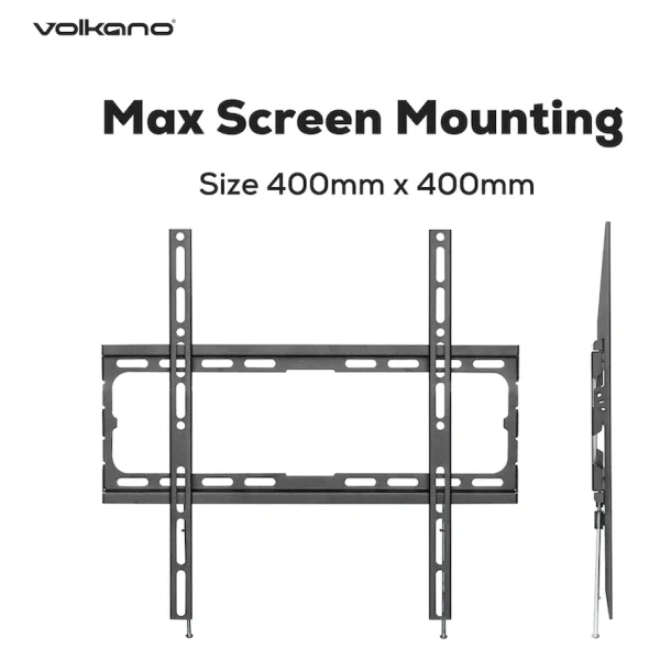 Volkano Steel Series Fixed TV Wall Mount 32"-70" TVs - Image 2