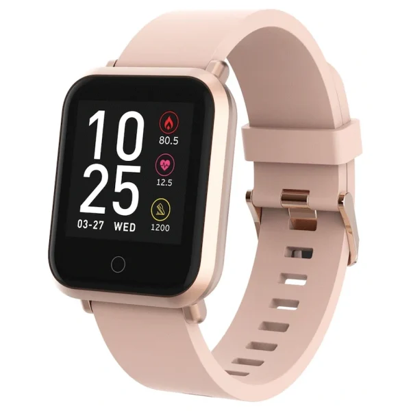 Volkano Active Tech Serene Series Watch with Heart Rate Monitor - Gold
