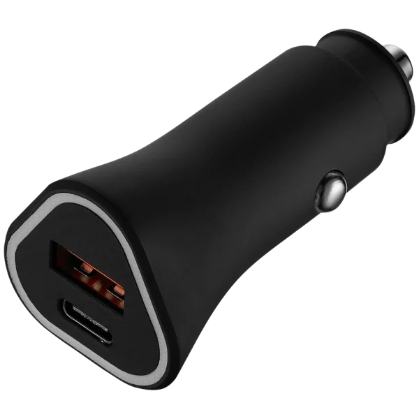 Rugged by Volkano Dual USB Car Charger with QC3.0 and PD