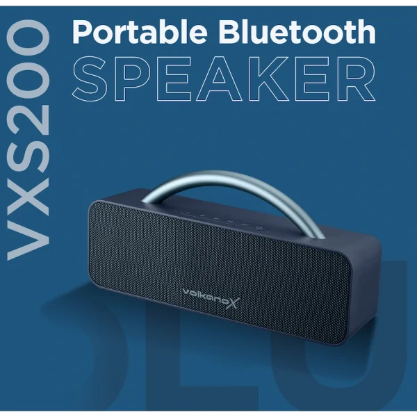 Volkano X VXS200 Portable Bluetooth Speaker  - Blue - Image 3