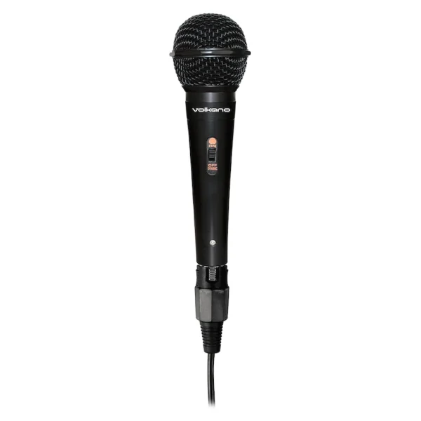 Volkano Ace Series Metal Wired Dynamic Vocal Microphone - Black - Image 3