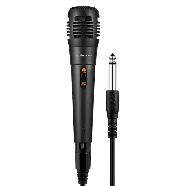 Volkano Vocal Series ABS Wired Microphone - Black - Image 4