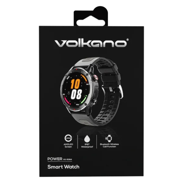Volkano Power Series Smart Watch - Black - Image 2