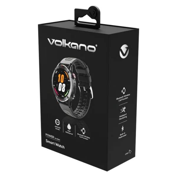 Volkano Power Series Smart Watch - Black - Image 3
