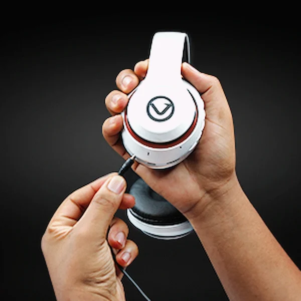 Volkano Impulse Series Bluetooth Headphones - White - Image 7