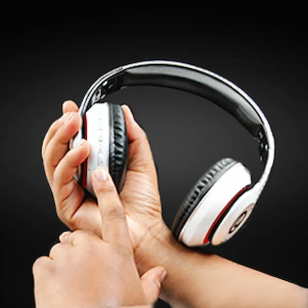 Volkano Impulse Series Bluetooth Headphones - White - Image 13
