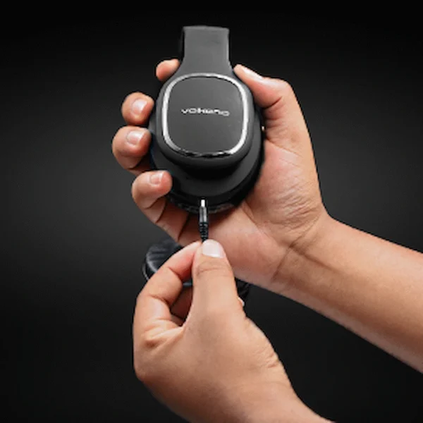 Volkano Phonic Series Bluetooth Full Size Headphones - Black - Image 12