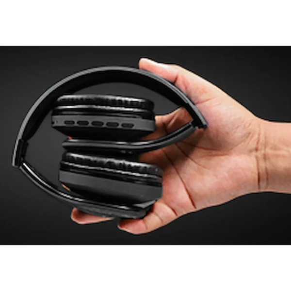 Volkano Phonic Series Bluetooth Full Size Headphones - Black - Image 13