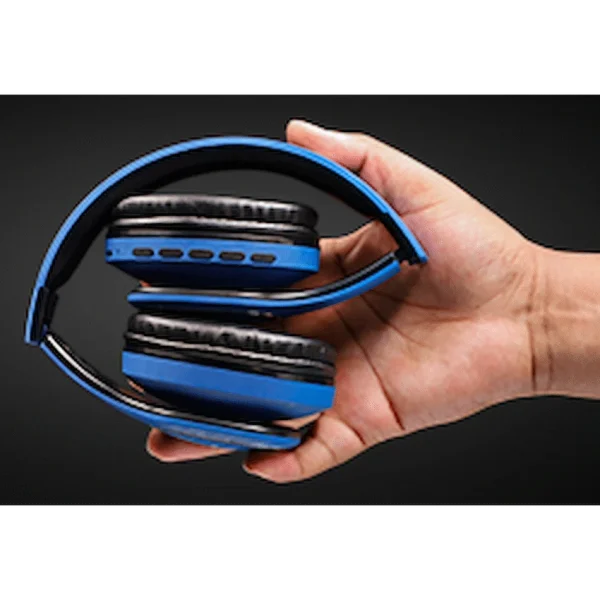 Volkano Phonic Series Bluetooth Full Size Headphones - Blue - Image 7