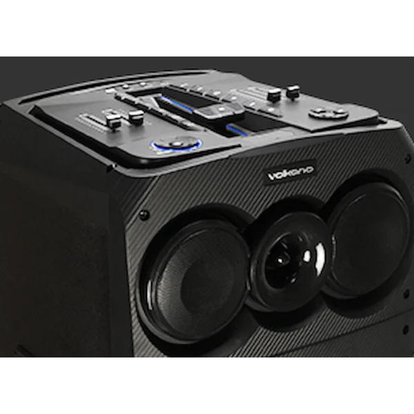 Volkano Griffin Series Dual 12" Party Speaker - Black - Image 3