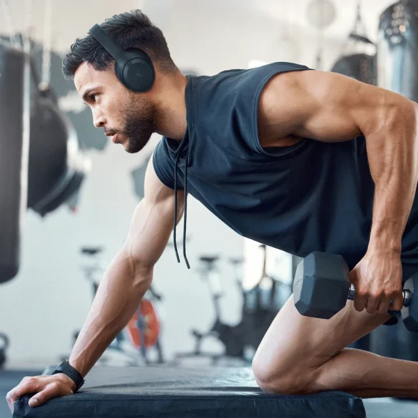 VolkanoX VXH100 Bluetooth Headphones with ANC  - Black - Image 3