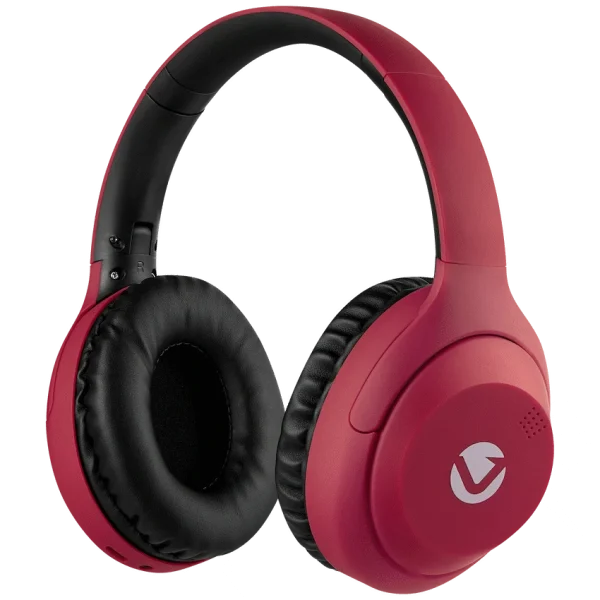 Volkano Cosmic 2.0 Series Bluetooth Headphones - Red