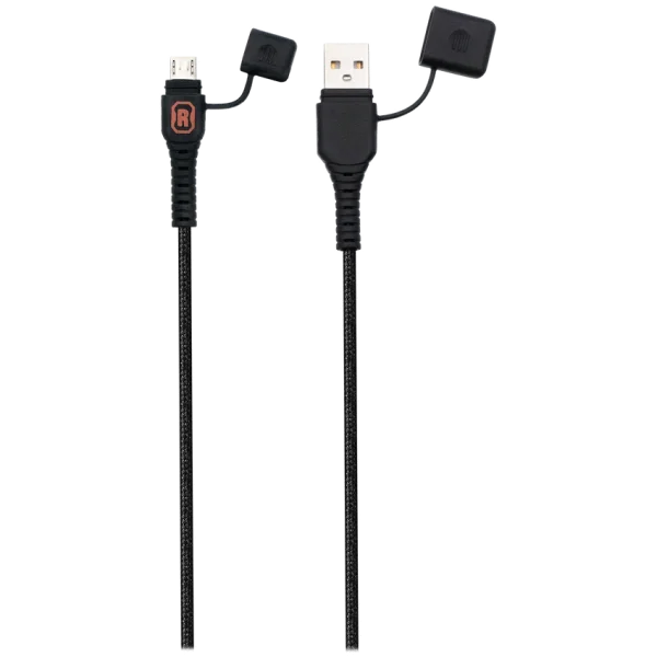 Rugged by Volkano Waterproof and Dustproof USB to Micro-USB Cable - 1.2m