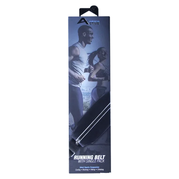 Volkano Active Strap Series Running Belt (Black) - Image 2