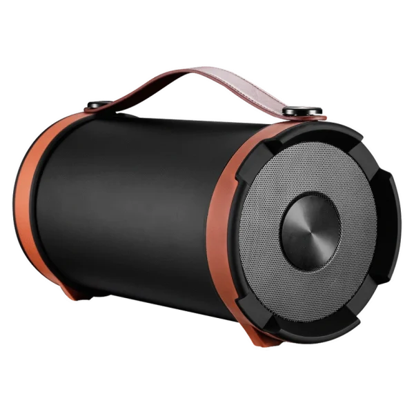 Volkano Blaster Speaker - Ultra Powerful - Brown - Image 2