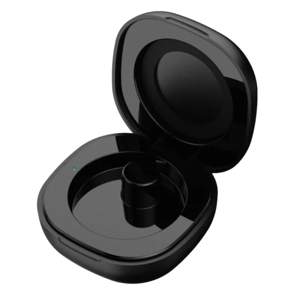 Volkano Ring Series Smart Ring with Charge Case - Black 19.8mm - Image 3