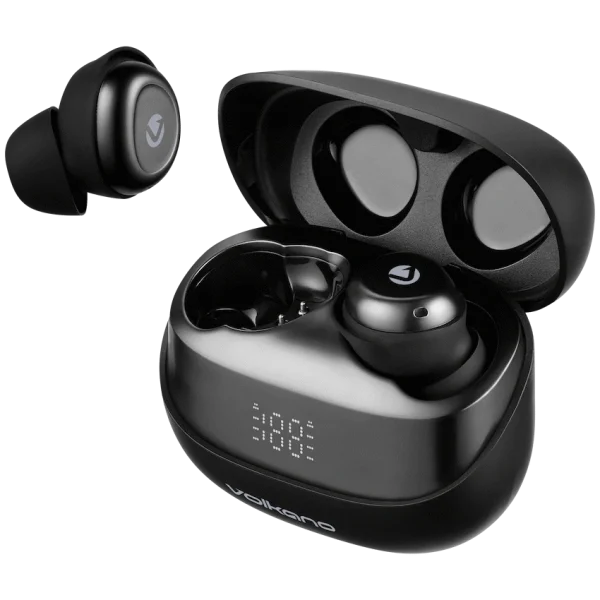Volkano Aspen True Wireless Earphones - Black